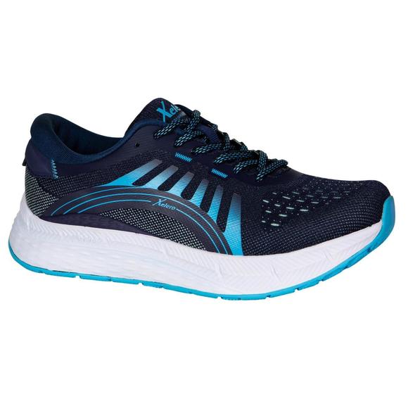 NEW XELERO women's steadfast ii running shoes - medium width in navy/ocean - Picture 1 of 6